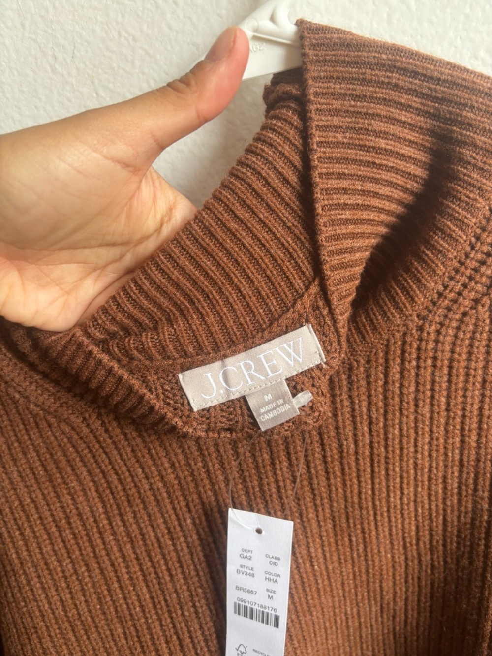 J. Crew | Ribbed Turtleneck Sweater In Stretch Yarn‎ - Picture 6 of 6